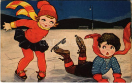 T3 1940 Winter Sport, Ice Skate. Amag 0419. S: Margret Boriss (EB) - Non Classés