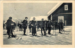 Delcampe - T2/T3 1915 Síelők, Téli Sport / Skiers, Winter Sport (EK) - Non Classés
