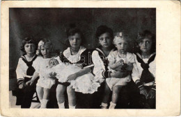 * T3 1922 Ottó A Trónörökös és A Habsburg Család Gyermekei / Otto Von Habsburg And His Cousins (EK) - Non Classés