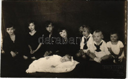 ** T1 IV. Károly és Zita Nyolc Gyermeke / Eight Children Of Charles I Of Austria And Zita. David Amort Fotograf Kufstein - Ohne Zuordnung