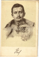 ** T3 Karl / IV. Károly / Charles I Of Austria. K. K. Österr. Militär-Witwen- Und Waisenfond Zweigverein Stadt Wien (EB) - Ohne Zuordnung