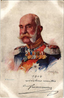 ** T3 Kaiser Franz Josef I. Dem K.u.k. Kriegsfürsorgeamt Gewidmet / I. Ferenc József / Emperor Franz Joseph I Of Austria - Sin Clasificación