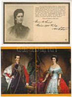 **, * Erzsébet Királyné (Sissy) - 10 Db MODERN Képeslap, Reprint, Fotó / Empress Elisabeth Of Austria - 10 Modern Postca - Non Classés
