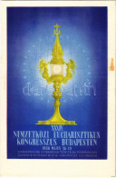 ** T2/T3 1938 Budapest XXXIV. Nemzetközi Eucharisztikus Kongresszus. Készüljünk A Magyar Kettős Szentévre! / Eucharistia - Non Classés