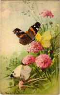 * T2/T3 Butterflies And Flowers S: C. Klein (EK) - Non Classés