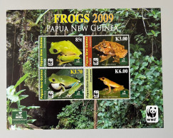 WWF 2009 : PAPUA NEW GUINEA - Frogs -  MNH ** - Unused Stamps