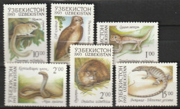 Uzbekistan 1999, Postfris MNH, Birds Of Prey - Uganda (1962-...)