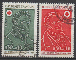 FRANCE : N° 1735 Et 1736 Oblitérés (Croix-Rouge) - PRIX FIXE - - Used Stamps