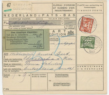 Em. Duif Pakketkaart Utrecht - Duitsland 1943 - Unclassified