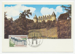 Maximum Card France 1975 Chateau De Rochechouart - Châteaux