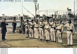 MARINE MILITAIRE FRANCAISE  TOULON  Exercice Au Revolver Au Petit- Rang  ... - Warships