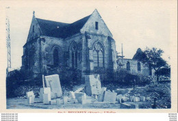 D02  BEUGNEUX  L'Église  ........... En Cours De Reconstruction Après La Guerre - Autres & Non Classés