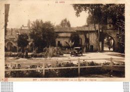 D32  BARBOTAN-les-THERMES  La Porte Et L'Eglise ..... ( Ref H235 ) - Barbotan