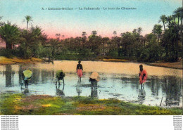 ALGERIE  COLOMB-BECHAR  La Palmeraie  Le Trou Du Chameau   ........  (Ref H2293 ) - Bechar (Colomb Béchar)