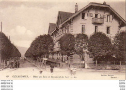 D88  GERARDMER  Hôtel Du Bain Et Boulevard Du Lac  ..... - Gerardmer