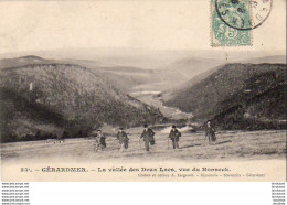 D88  GERARDMER  La Vallée Des Deux Lacs, Vue Du Honneck  ..... - Gerardmer