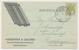 Firma Briefkaart Ossendrecht 1918 - Dakpannen - Non Classés