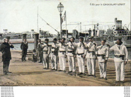 Marine Militaire Française- TOULON  Exercice Au Revolver Au Petit- Rang  ... - Krieg