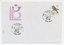 Cover / Postmark Belgium 1990 Piano - Violin - Music