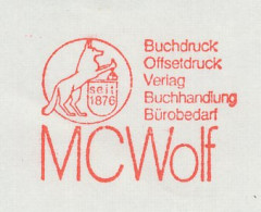 Meter Cut Germany 1988 Wolf - Autres & Non Classés