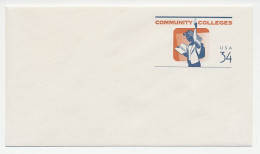 Postal Stationery USA Community Colleges - Unclassified