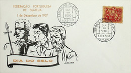 1957. Portugal. Dia Do Selo - Exposição Filatélica - Philatelic Exhibitions