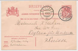 Briefkaart G. 65 Rotterdam - Veytaux Zwitserland 1905 - Entiers Postaux