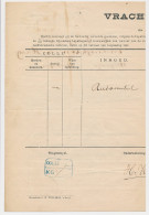 Vrachtbrief Staats Spoorwegen Wageningen - Den Haag 1908 - Unclassified