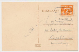 Treinblokstempel : Leeuwarden - Stavoren D 1927 - Unclassified
