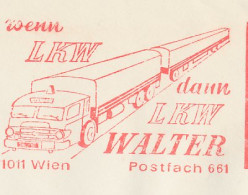 Meter Cover Austria 1970 Truck - Transport - Vrachtwagens