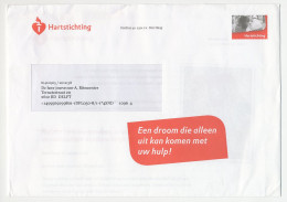 Attentie Zegel ( Voorgedrukt ) - Hartstichting - Other & Unclassified