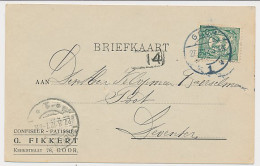Firma Briefkaart Goor 1912 - Confiseur - Patissier - Unclassified