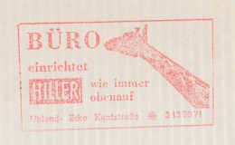 Meter Cut Germany 1979 Giraffe - Altri & Non Classificati