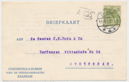 Firma Briefkaart Zaandam 1917 - Verf- Vernisfabrikanten - Unclassified