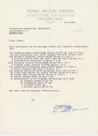 Brief Etten 1959 - Kwekerij - Nederland