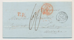 Le Frene / Lausanne Zwitserland - Den Haag 1847 - T.F. - ...-1852 Prephilately