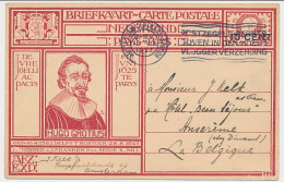 Briefkaart G. 215 Amsterdam - Ansereme Belgie 1927 - Postwaardestukken
