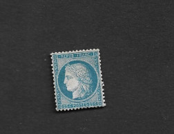 Cérès N 60 ** Neuf Avec Gomme Bleu Côte 210€ - 1871-1875 Ceres