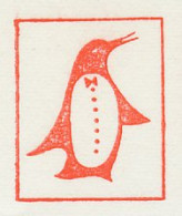 Proof / Test Meter Strip Netherlands 1966 Penguin - Expediciones árticas