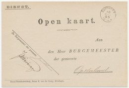 Kleinrondstempel Zuidhorn 1895 - Non Classés