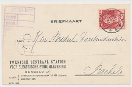 Firma Briefkaart Hengelo 25 - Centraal Station Stroomlevering - Unclassified