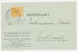 Firma Briefkaart Grootebroek 1926 - Groenten / Aardappelen  - Unclassified