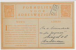 Verhuiskaart G. 5 ( Leeuwarden ) - Amsterdam 1924 - Postwaardestukken