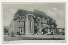 Prentbriefkaart Postkantoor Utrecht 1938 - Andere & Zonder Classificatie