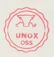 Meter Cover Netherlands 1965 Ox - Cow - Pig - Oss - Ferme