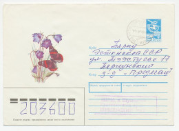 Postal Stationery Soviet Union 1988 Butterfly - Otros & Sin Clasificación