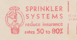 Meter Top Cut USA 1940 Sprinkler Systems - Rockwood - Sapeurs-Pompiers