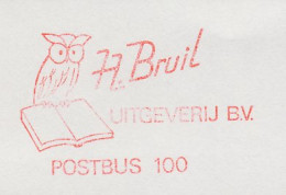 Meter Cut Netherlands 1992 Bird - Owl - Book - Autres & Non Classés