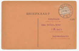 Dienst Militair Weesp - Duivendrecht 1918 - Zonder Classificatie