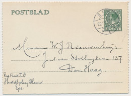 Postblad G. 19 A Epe - Den Haag 1937 - Entiers Postaux